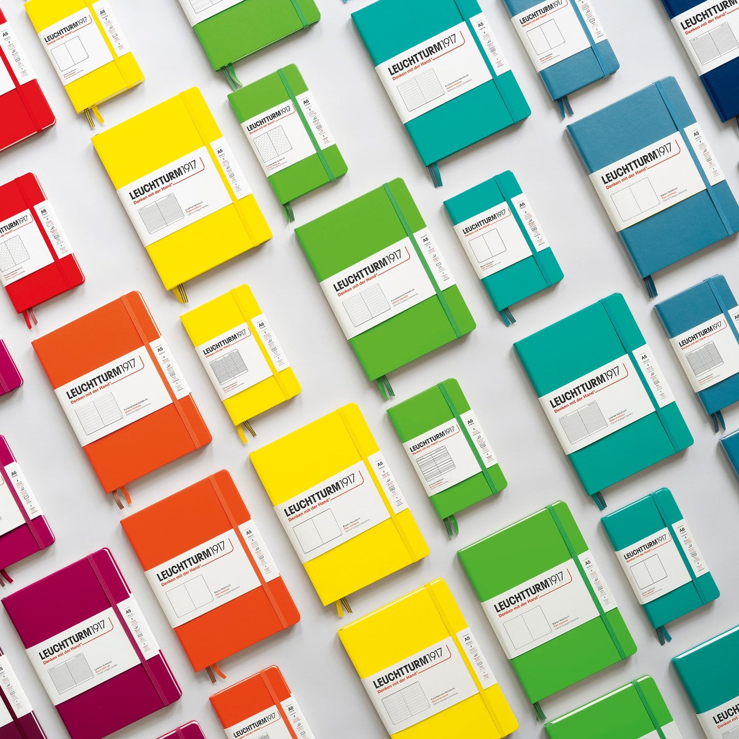 Leuchtturm A6 Squared Notebook Black