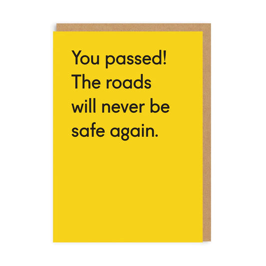 You Passed- Driving Test