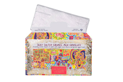 Full of Joy, Silky Milk Salted Caramel Chocolate Bar