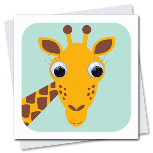 Georgie Giraffe Birthday Card