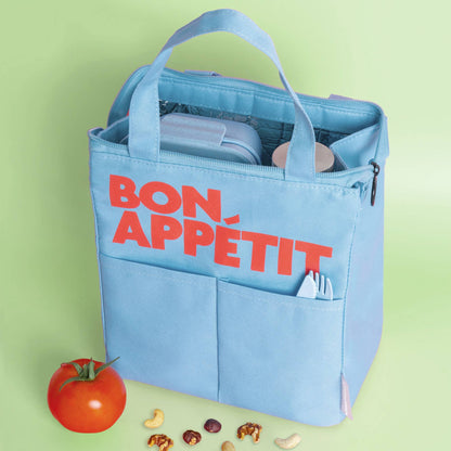 Helio Ferretti Bon Appetit Lunch Bag - Light Blue: Light Blue