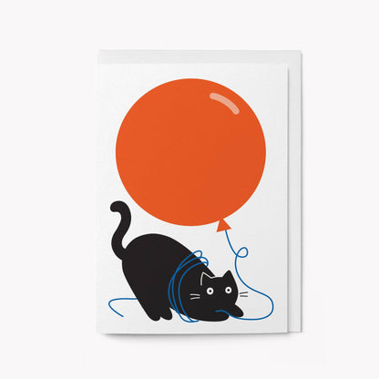 Cat and Balloon