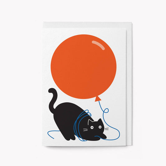 Cat and Balloon