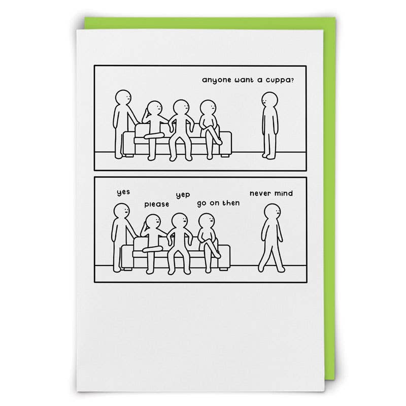Cuppa Greeting Card