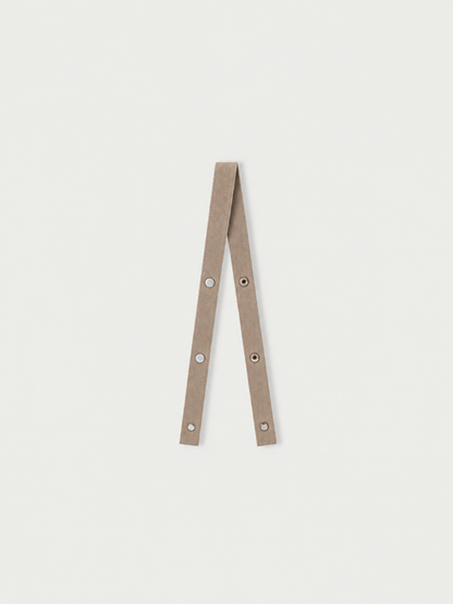 Plain fabric adjustable strap: Orange