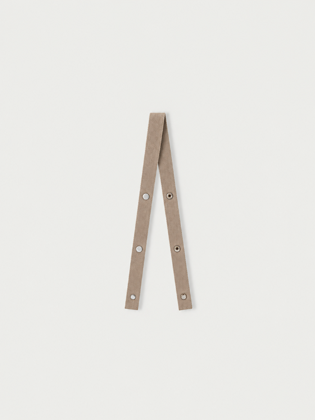 Plain fabric adjustable strap: Black