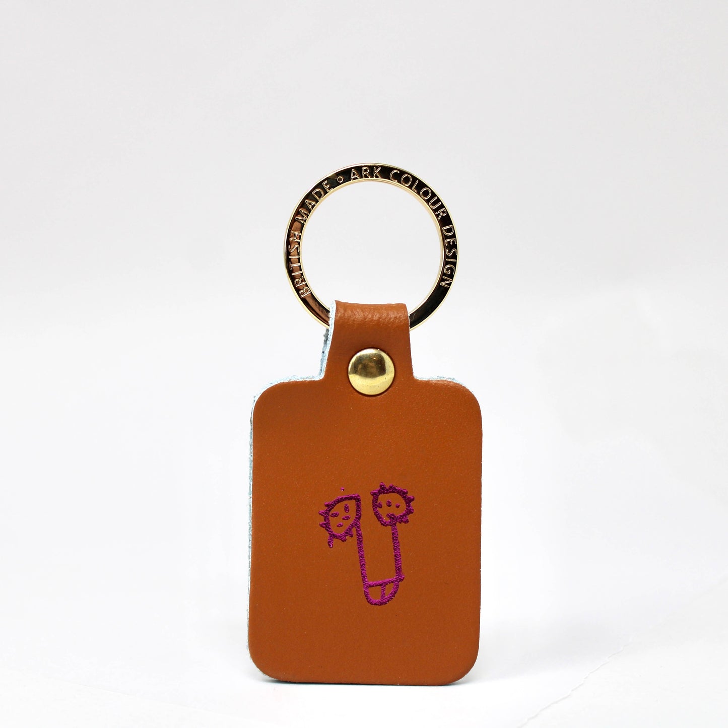 Willy Key Fob: Burnt Orange