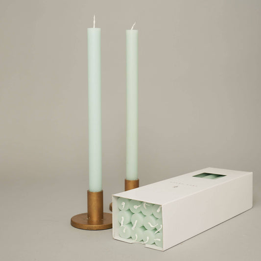 Dinner Candle (single candle) - Eau de Nil