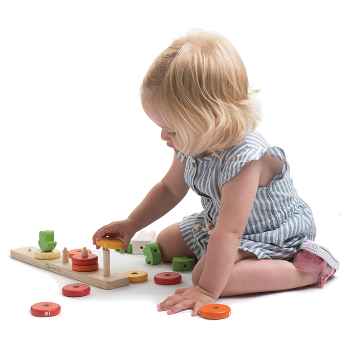 Tender Leaf Toys Counting Carrots - Kids Puzzle