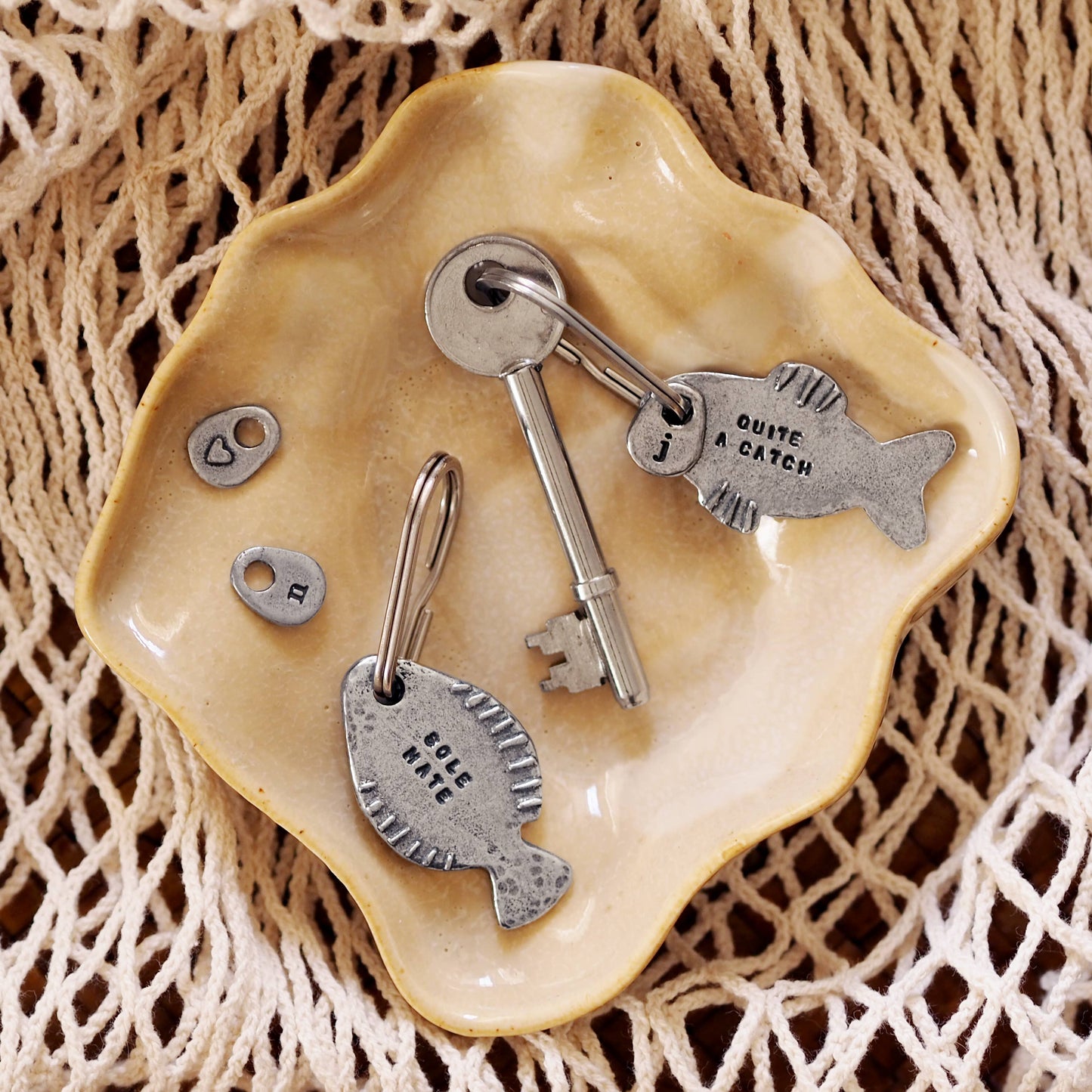 'Sole Mate' Fish Keyring