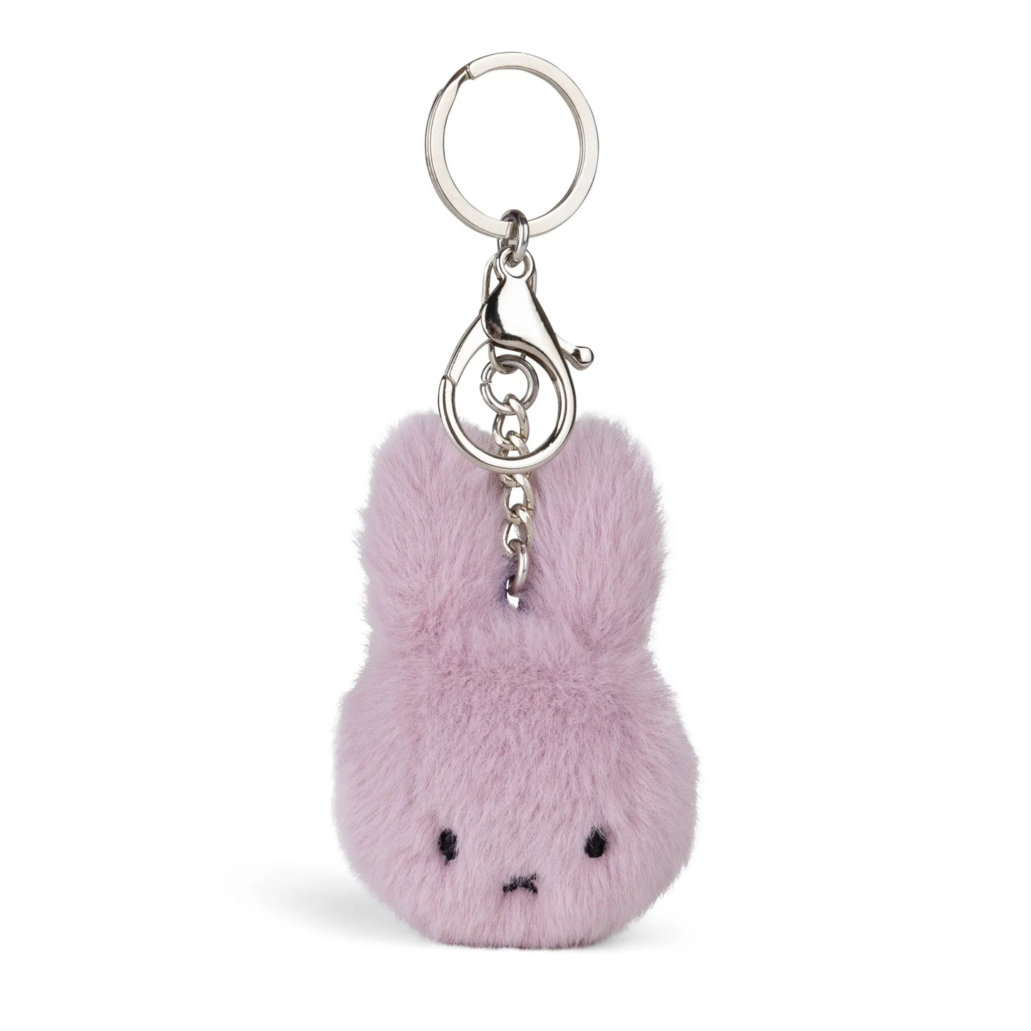Miffy Fuzzy Keyring - Lilac