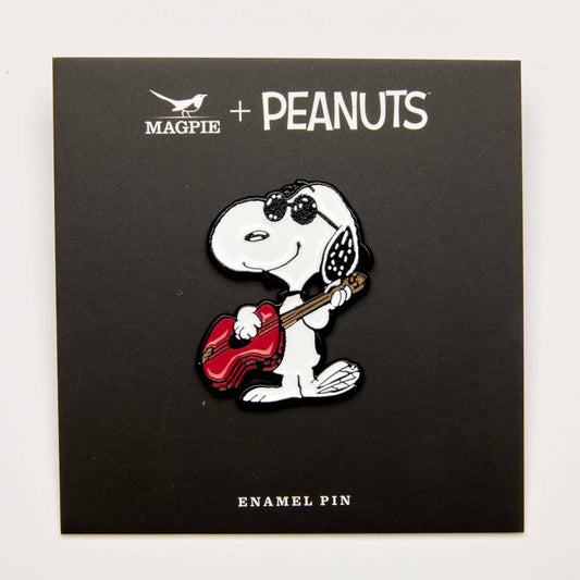 Peanuts Music is Life Pin - Guitar