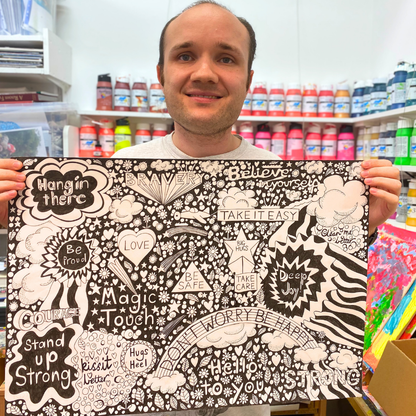 Joy Sized: Be Happy, Salted Caramel Milk Chocolate & Pistachio Crumb