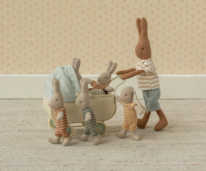 Maileg Pram Micro Blue