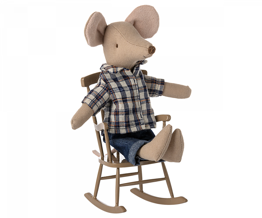 Rocking Chair Mouse - Light Brown