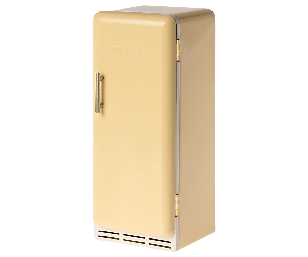 Miniature Cooler Fridge - yellow