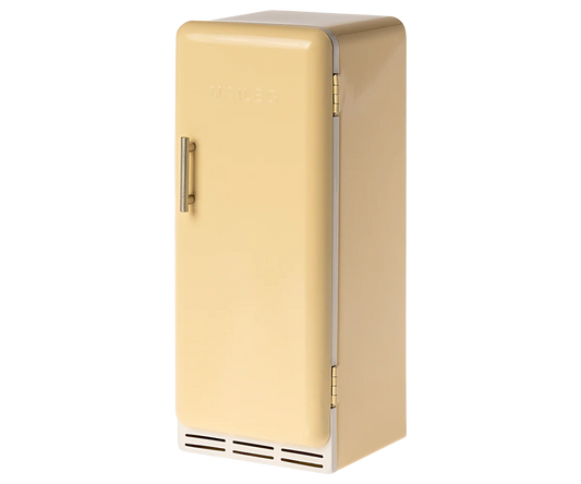 Miniature Cooler Fridge - yellow