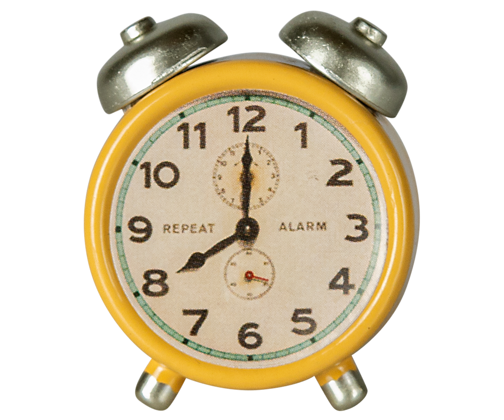 Alarm Clock, Mouse -Yellow