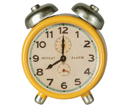 Alarm Clock, Mouse -Yellow