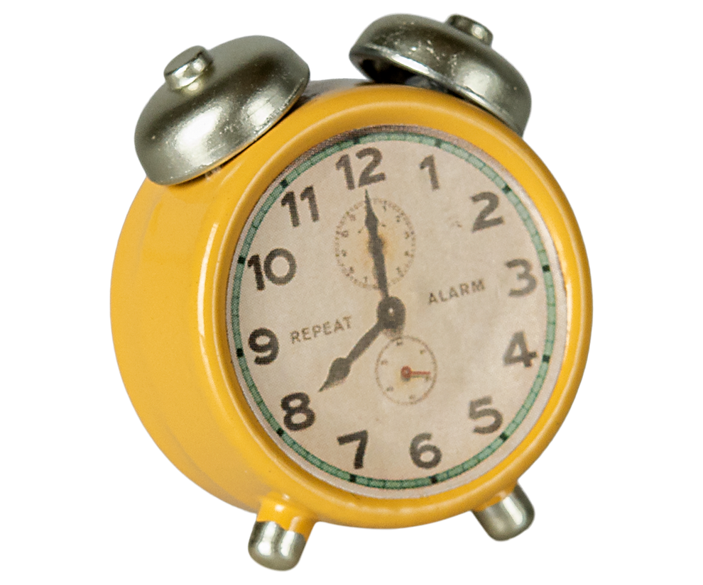 Alarm Clock, Mouse -Yellow