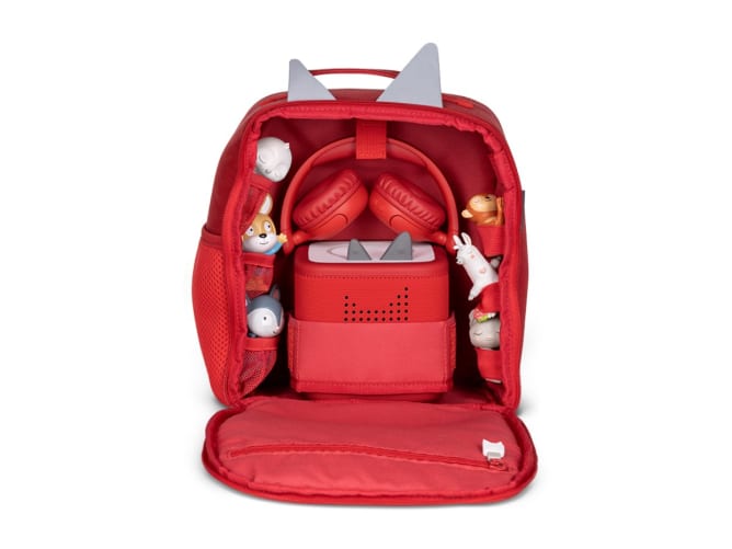 Tonies Backpack - Dark Sunset Red