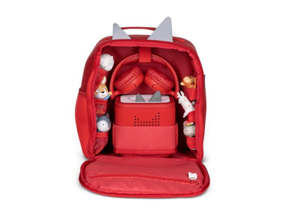Tonies Backpack - Dark Sunset Red