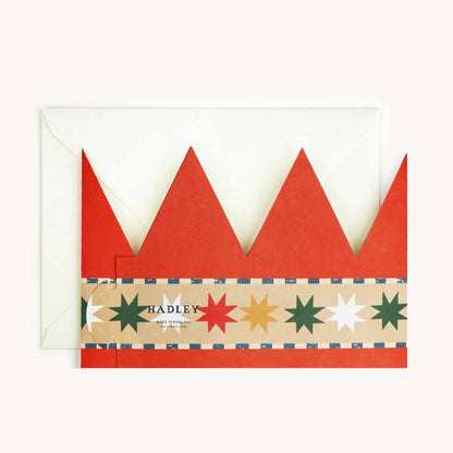 Chief Elf Party Hat Card