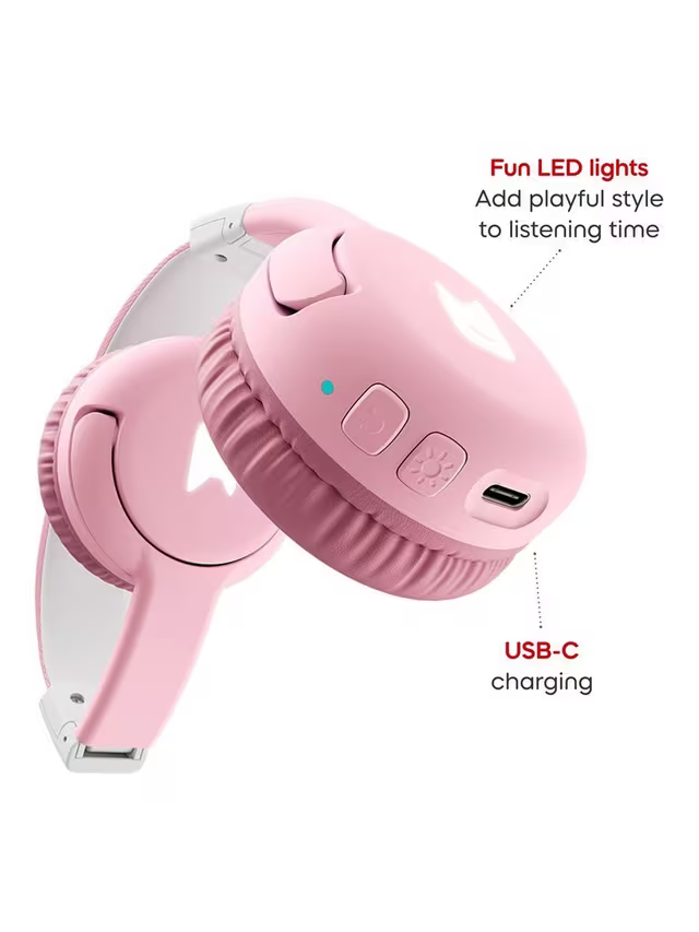 Tonies Bluetooth Headphones - Cloud Pink