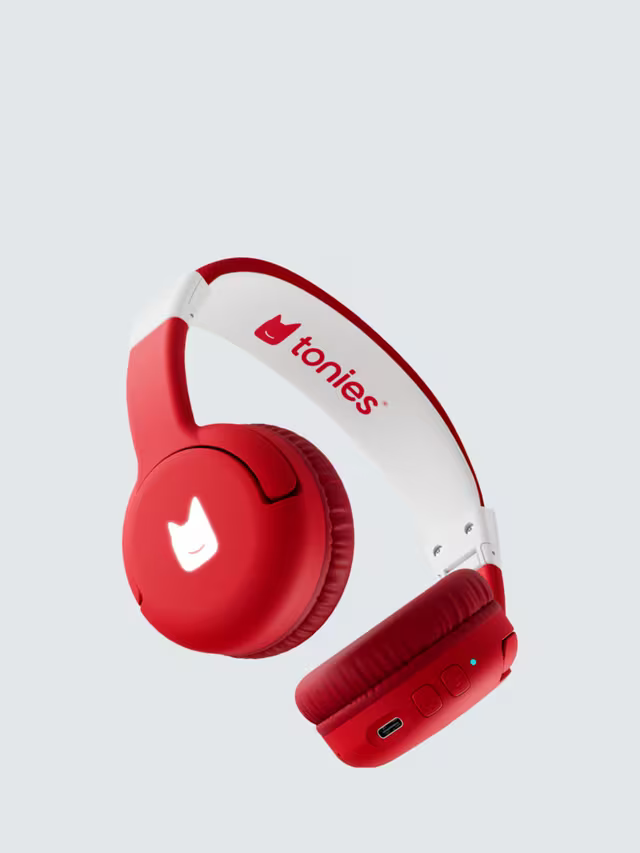 Tonies Bluetooth Headphones - Sunset Red