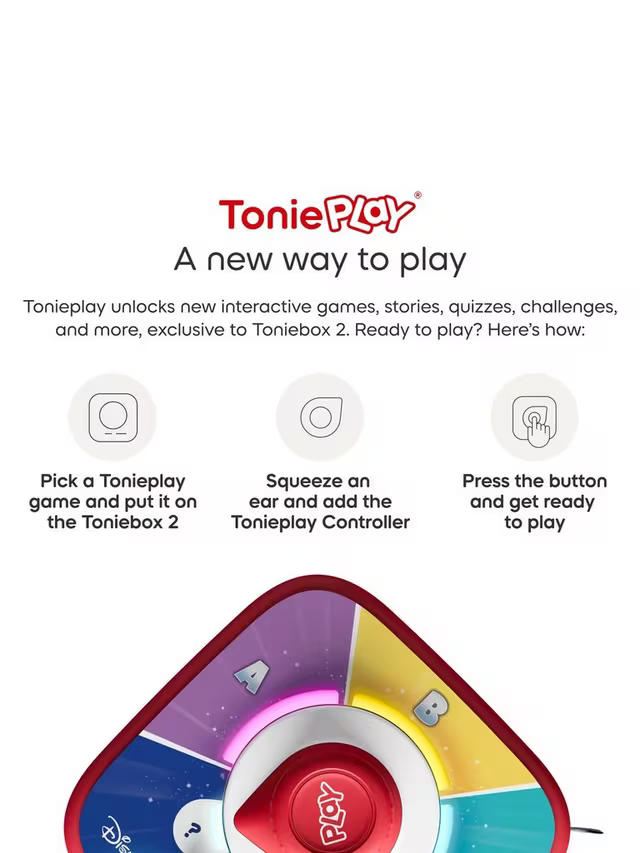 Toniebox 2 Sunset Red  Play Set Lion King