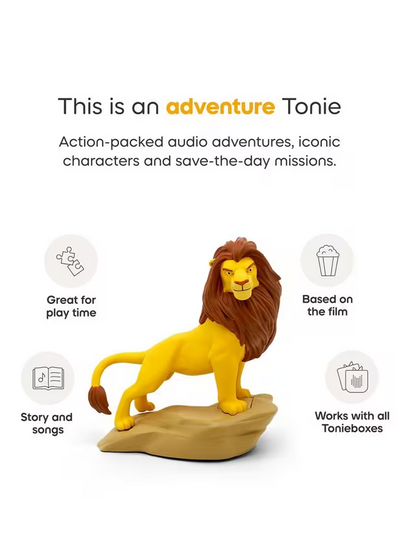 Toniebox 2 Sunset Red  Play Set Lion King