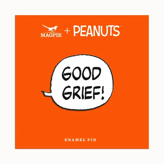 Peanuts Vibes Pin-Good Grief