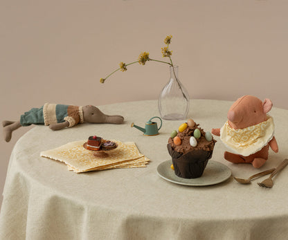 Napkin Flowers - Yellow