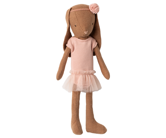 Bunny Size 1 - chocolate Brown - Ballet suit and skirt rose
