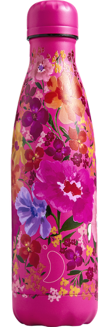 BOTELLA CHILLY INOX 500ML FLORAL MULTI MEADOW - Kidshome