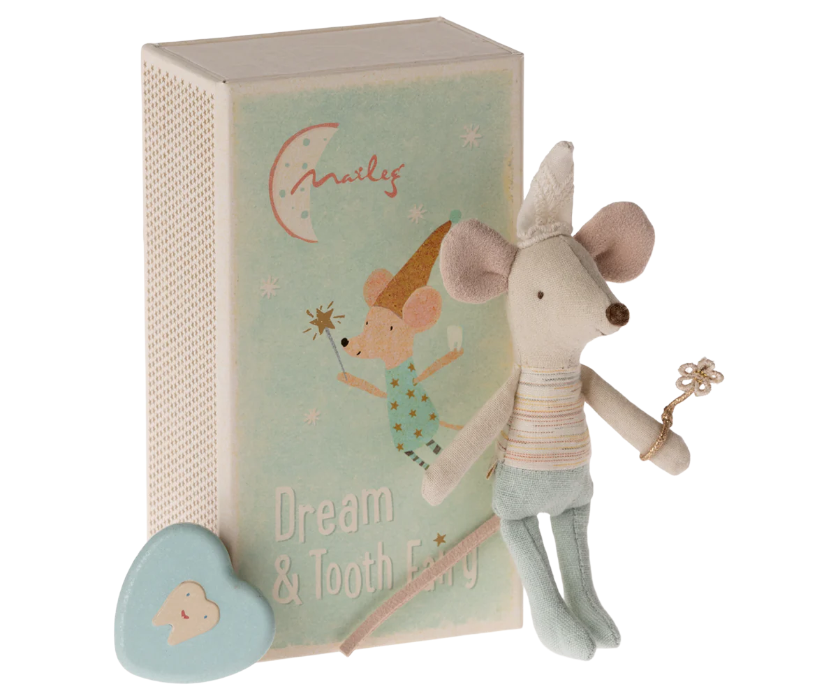 Tooth Fairy Mouse - Little Brother In Matchbox -