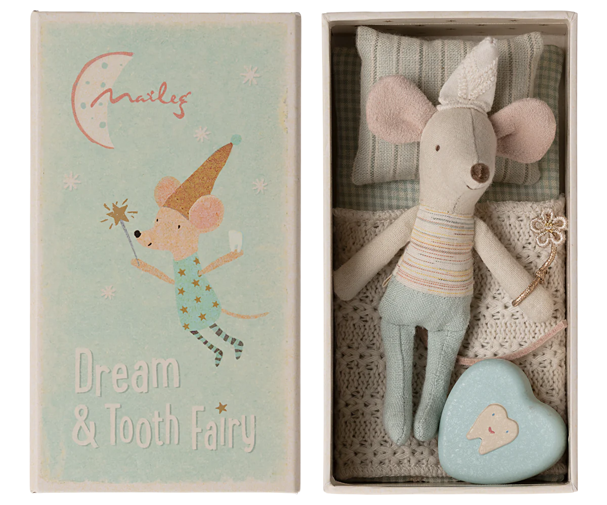 Tooth Fairy Mouse - Little Brother In Matchbox -