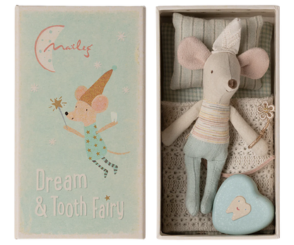 Tooth Fairy Mouse - Little Brother In Matchbox -