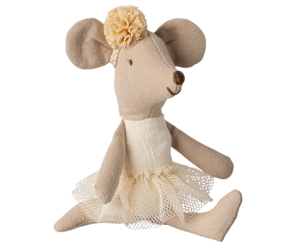 Ballerina Mouse Little Sister - Off White