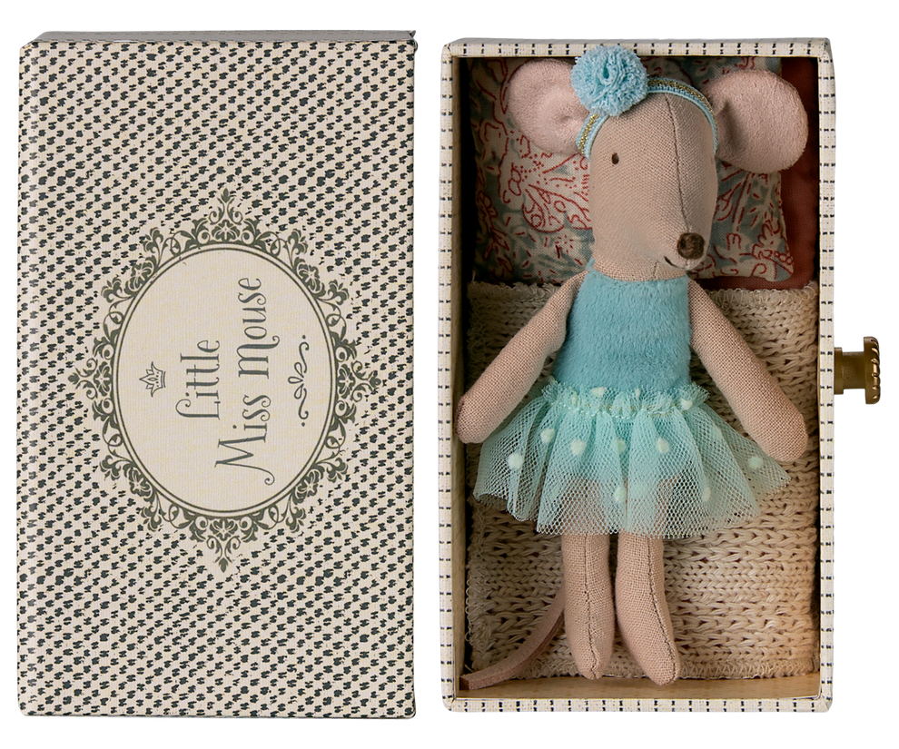 Dance Mouse in Daybed - Little Sister Blue Dress