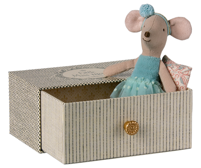 Dance Mouse in Daybed - Little Sister Blue Dress