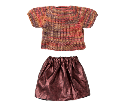 Skirt and Knitted Blouse - Mum Mouse