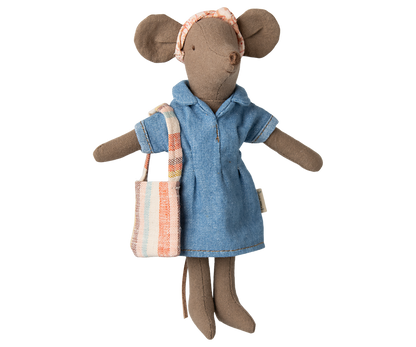 Denim Dress and Bag - Mum Mouse