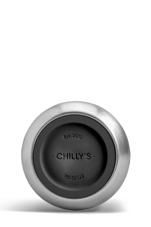 Series 2 Chilly's Flip Bottle - 90% Recycled Stainless Steel 1000 ml