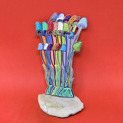 Mushroom Bookmark: Apple