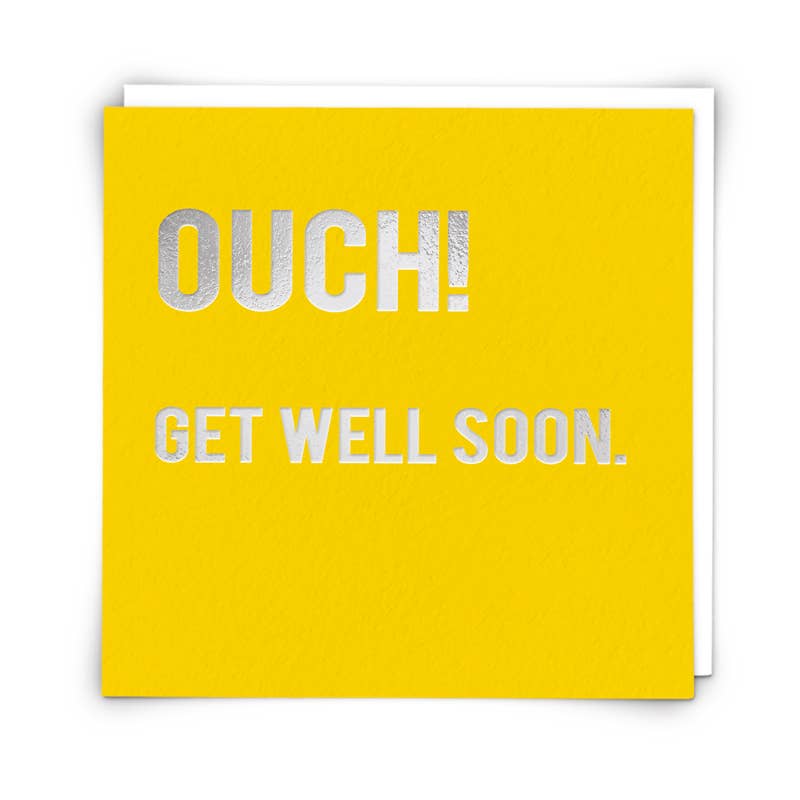 Ouch! Greetings Card