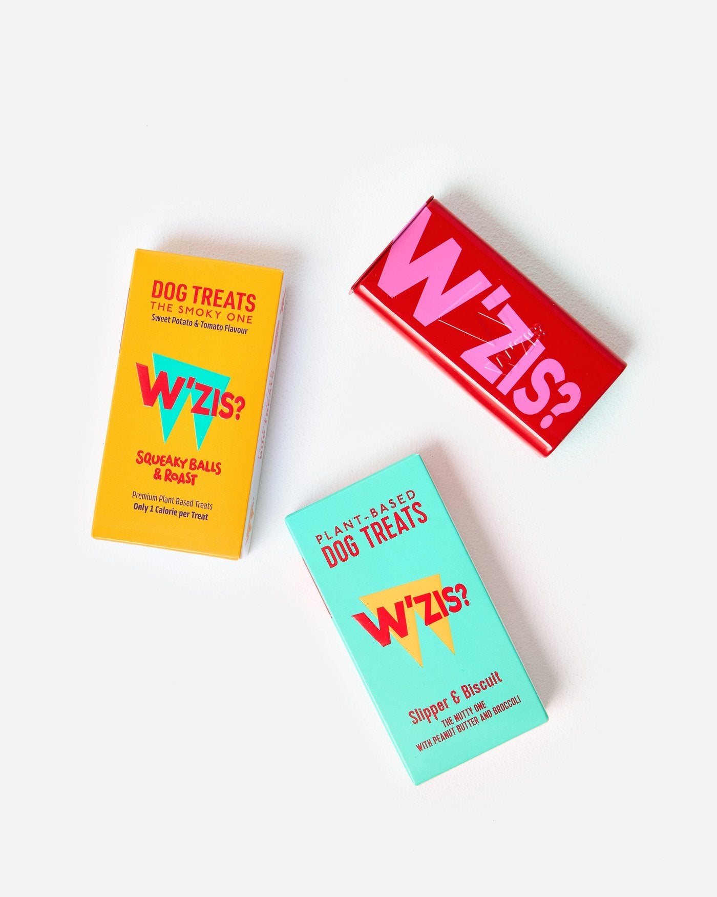 W'ZIS Dog Treats - Big Red Training Tin Gift Box