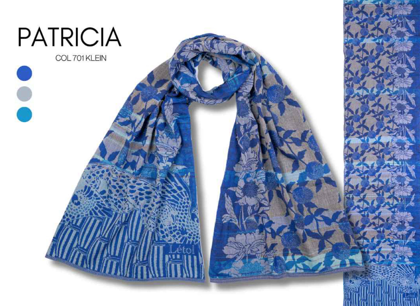 French Jacquard Scarf  - Patricia Klein