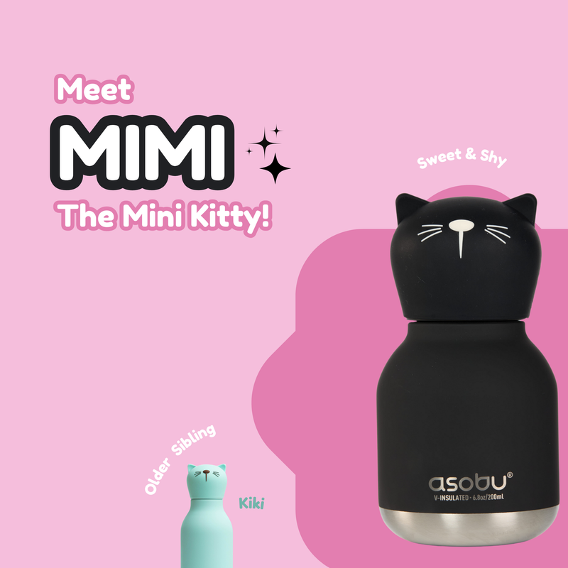 Black Cat Asobu Bestie Mini Bottle