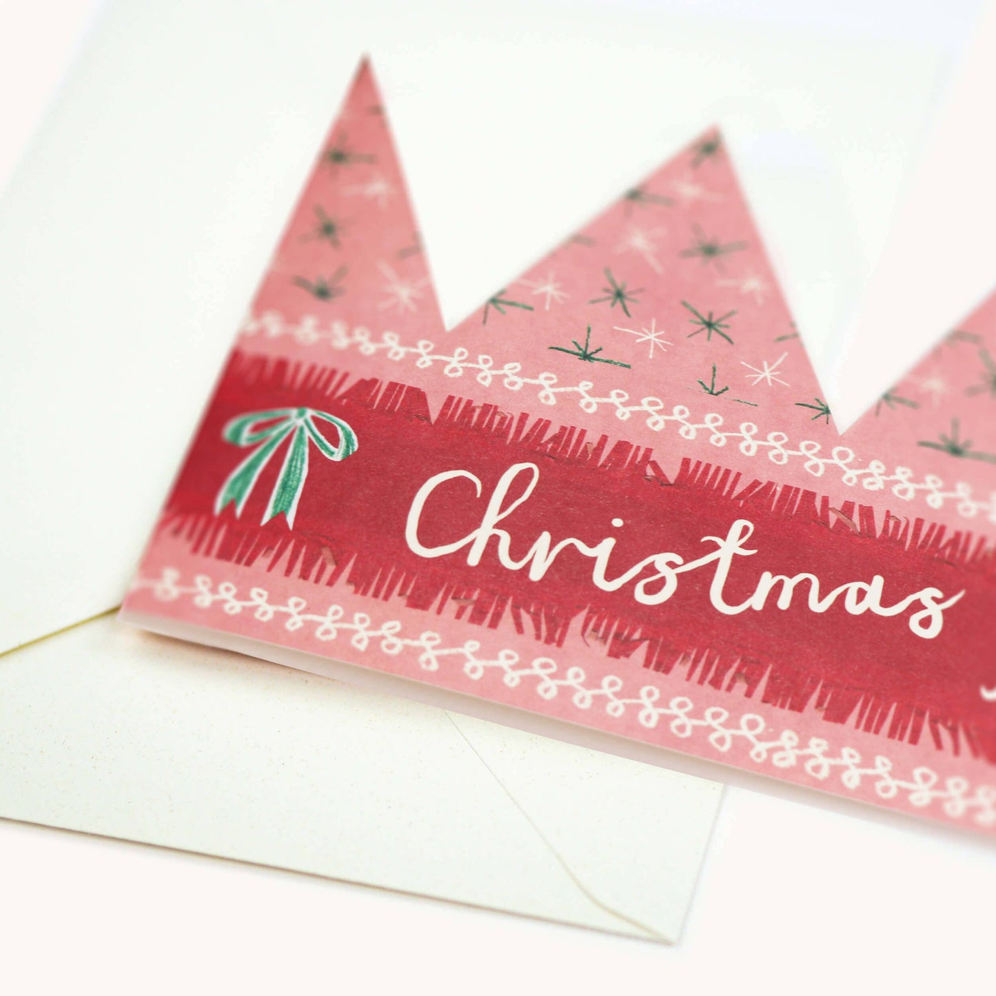 Christmas Fairy Party Hat Card
